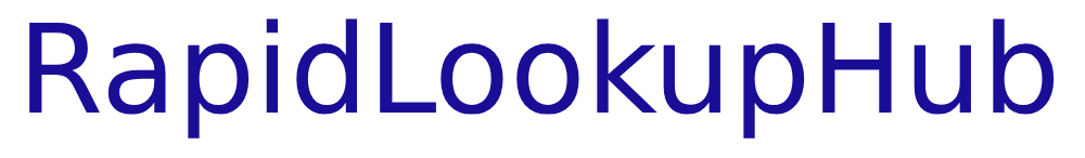 RapidLookupHub